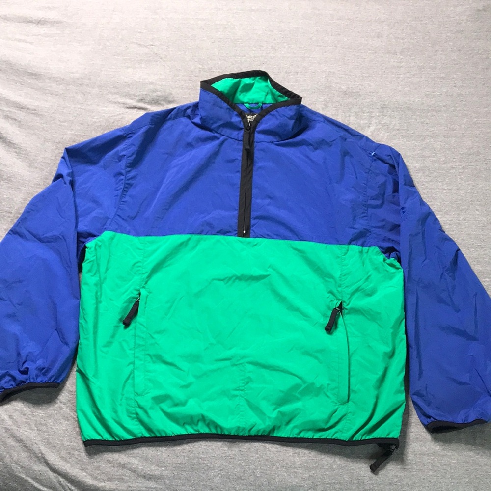 Eddie Bauer Half Zip Windbreaker